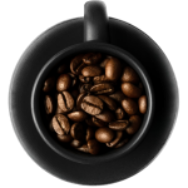 MENI Coffee - Whole Bean Blend in a Cup